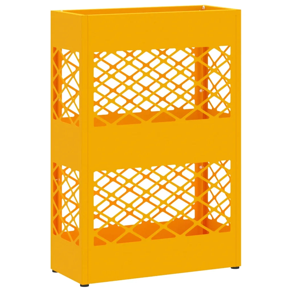Supporto per Ombrellone giallo senape 28 x 12 x 41 cm Acciaio CFW2071252