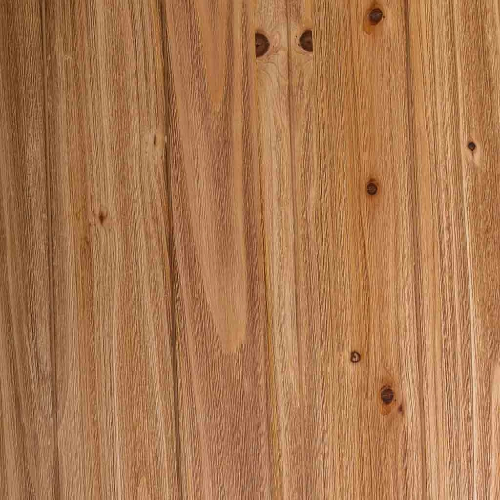 Tavolino da caffè in metallo e legno 122x60x43,5h cm