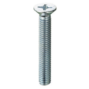 VITI A METALLO TESTA PIANA 8X100 ZINC.- AMBROVIT- 100,0 pz