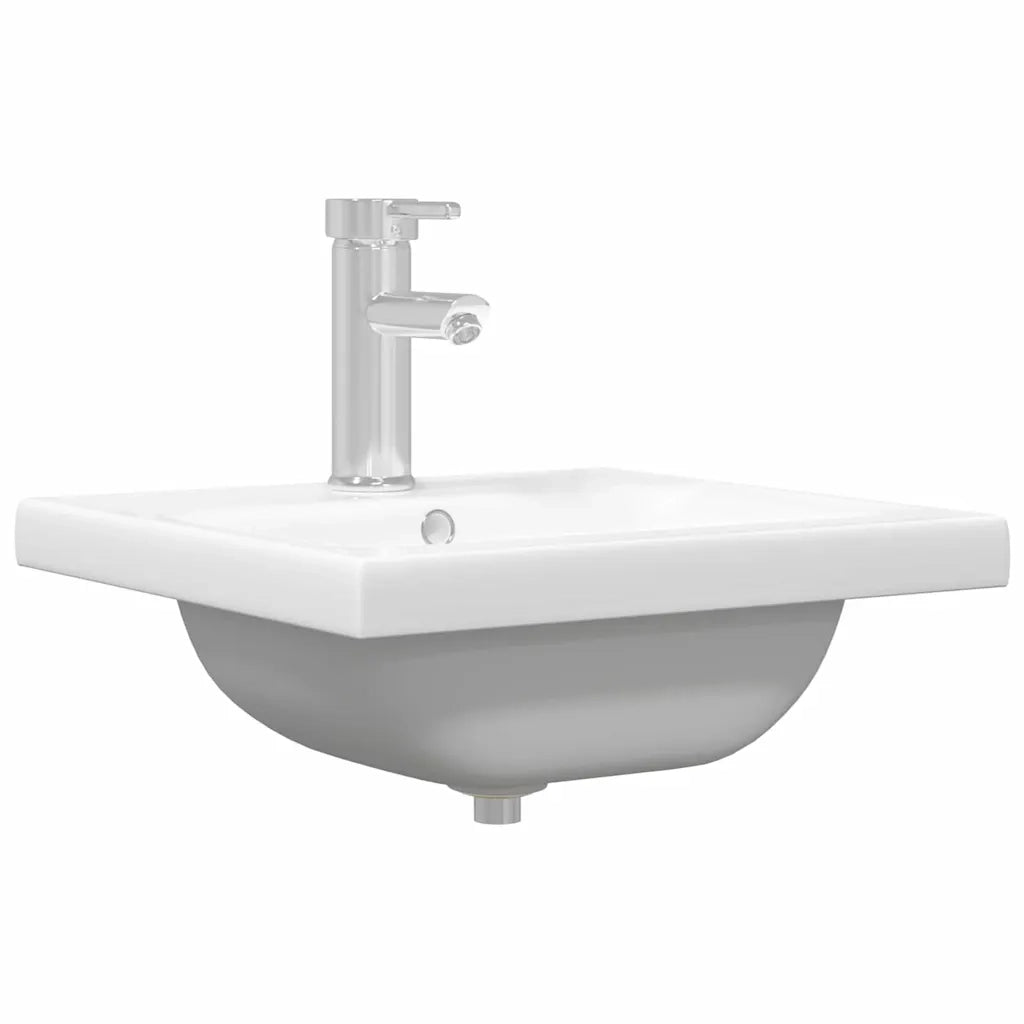 Armadio per Lavabo da Bagno Rovere Nero 41 x 38,5 x 48 cm 3415986