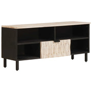 Mobile TV con cassetto Finitura Bianco Lavato 100 x 33 x 46 cm 4017880