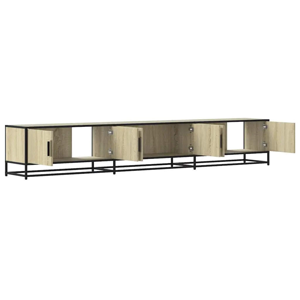 Mobile per TV Rovere Sonoma 240x35x41 cm in Truciolato 3300796