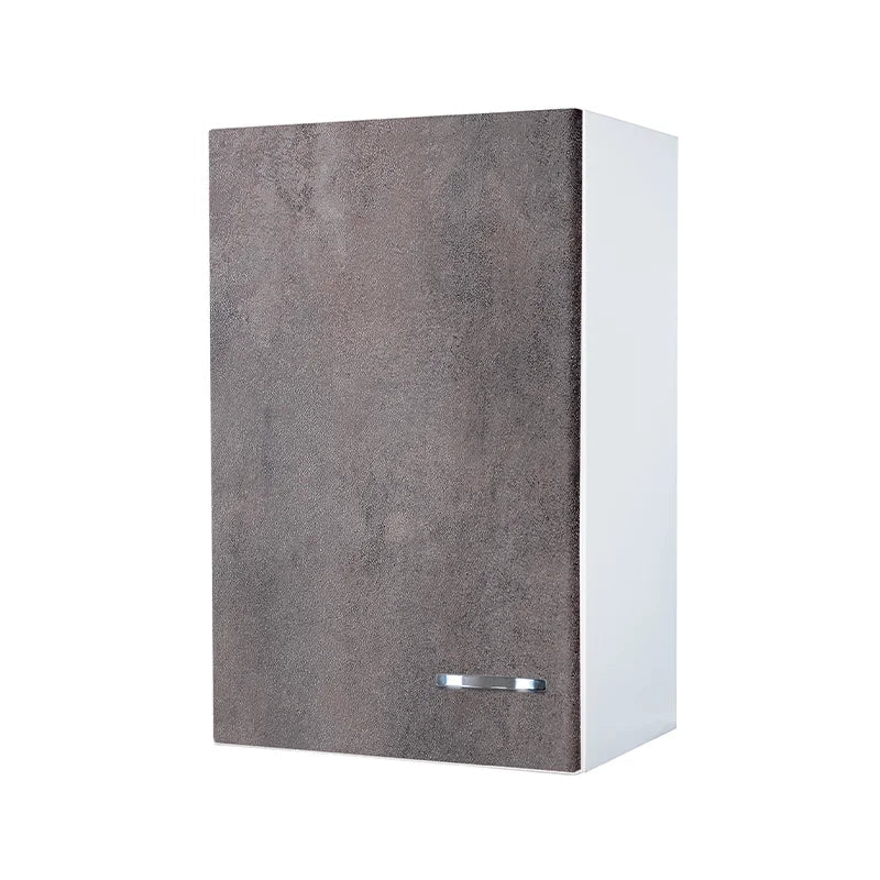Pensile 45x32 anta corten grigio maniglia destra