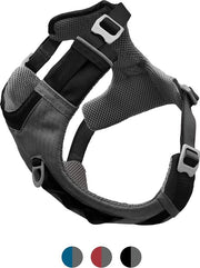 Attrezzo di traino per cani attivi, giacca alimentata per cani di piccola, media e grande taglia, materiale riflettente, anello anti-trazione su petto e schiena
