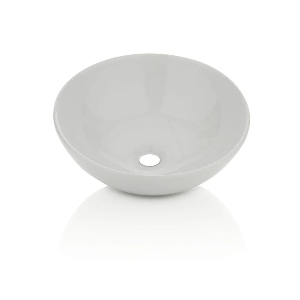 Lavabo da appoggio DILI bianco