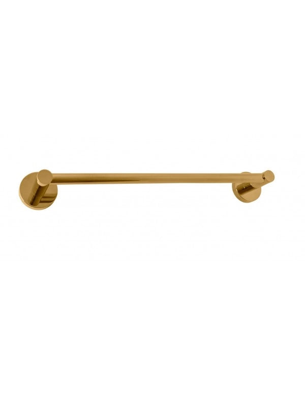 Portasciugamani a parete COLORADO in ottone placcato oro spazzolato 49,3 cm