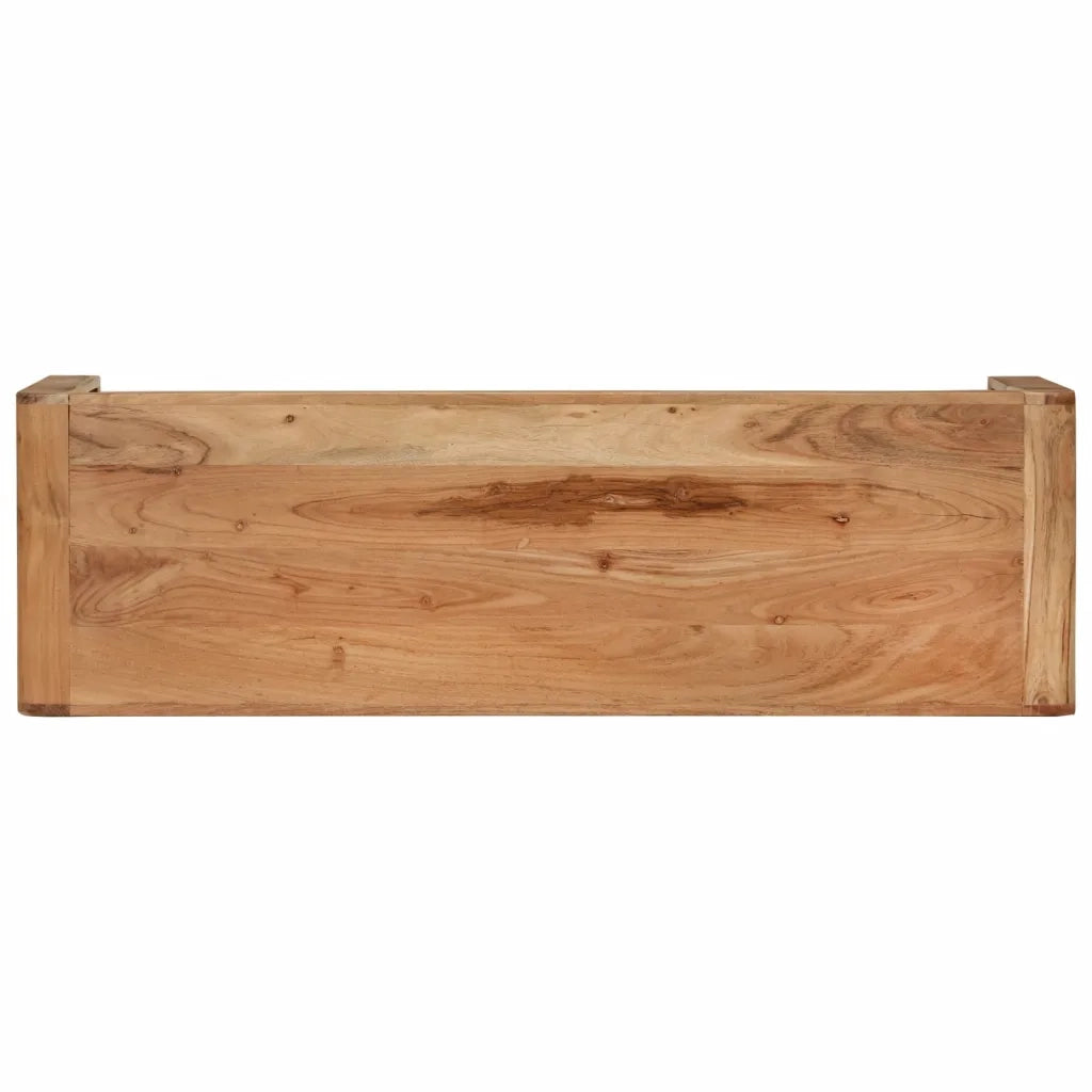 Mobile Porta TV 110x33x33 cm in Legno Massello di Acacia 351648