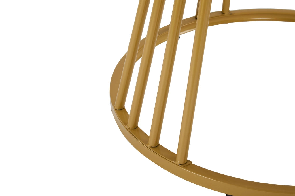 TAVOLO Rotondo 100 x 75 cm MDF Bianco