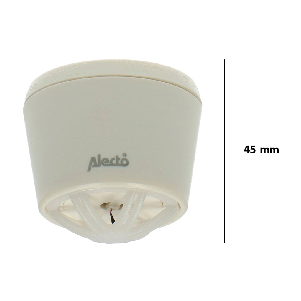 Rilevatore di Calore per Casa / Garage / Magazzino con Allarme 85 dB Bianco Alecto
