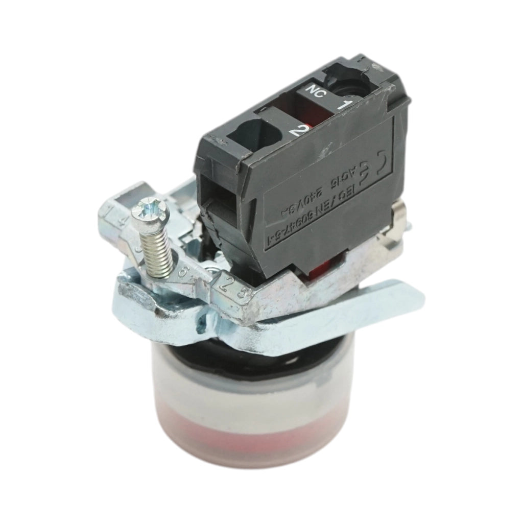 Pulsante rosso con coperchio protettivo IP65 1NC, 40mm TB4-BP42 Breckner Germany