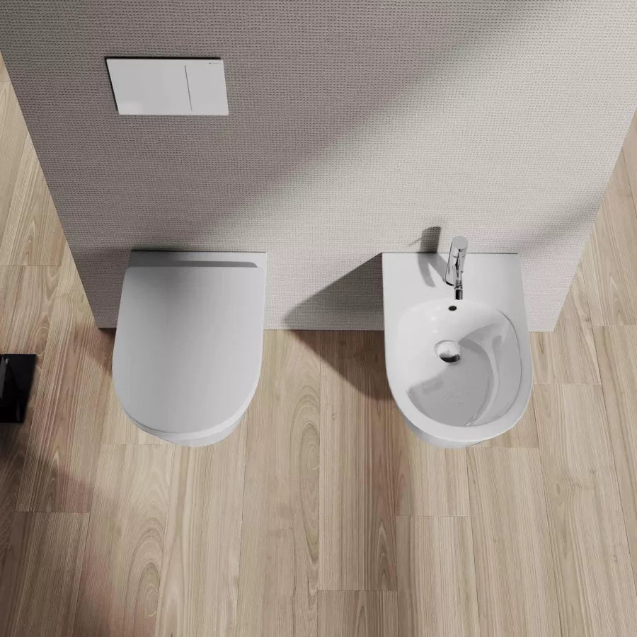 RAK BIDET SOSPESO RESORT 52x36x34CM