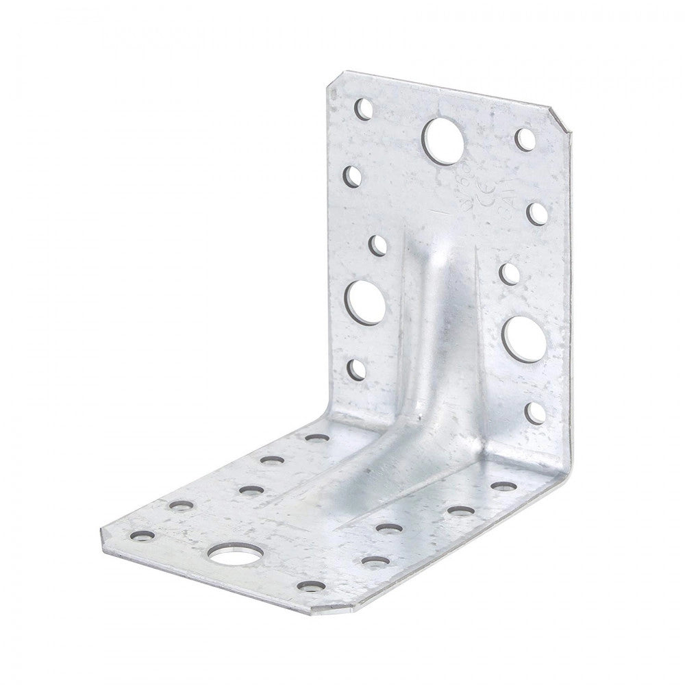 Squadretta di giunzione angolare rinforzata, scegli se  100x100x90x3mm