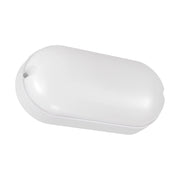 Plafoniera esterna ovale bianca LED 5W 4500K IP65 Struhm