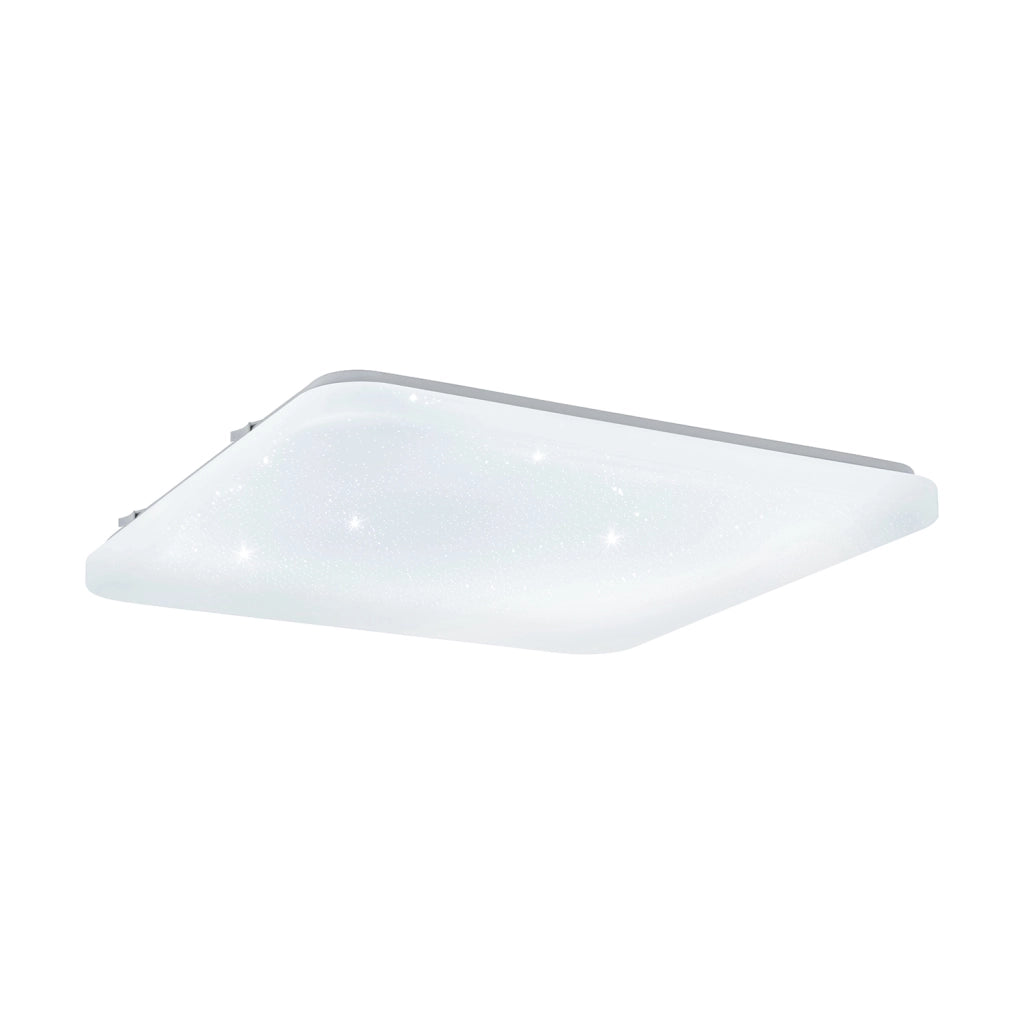 Plafoniera Moderna Frania-S Acciaio Bianco 6 Luci Led 5,5W