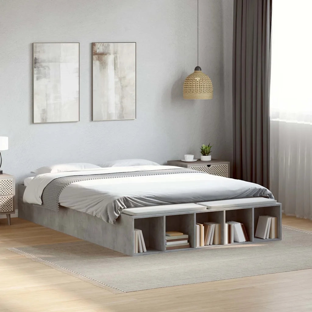 Giroletto Grigio Cemento 140x190 cm in Legno Multistrato
