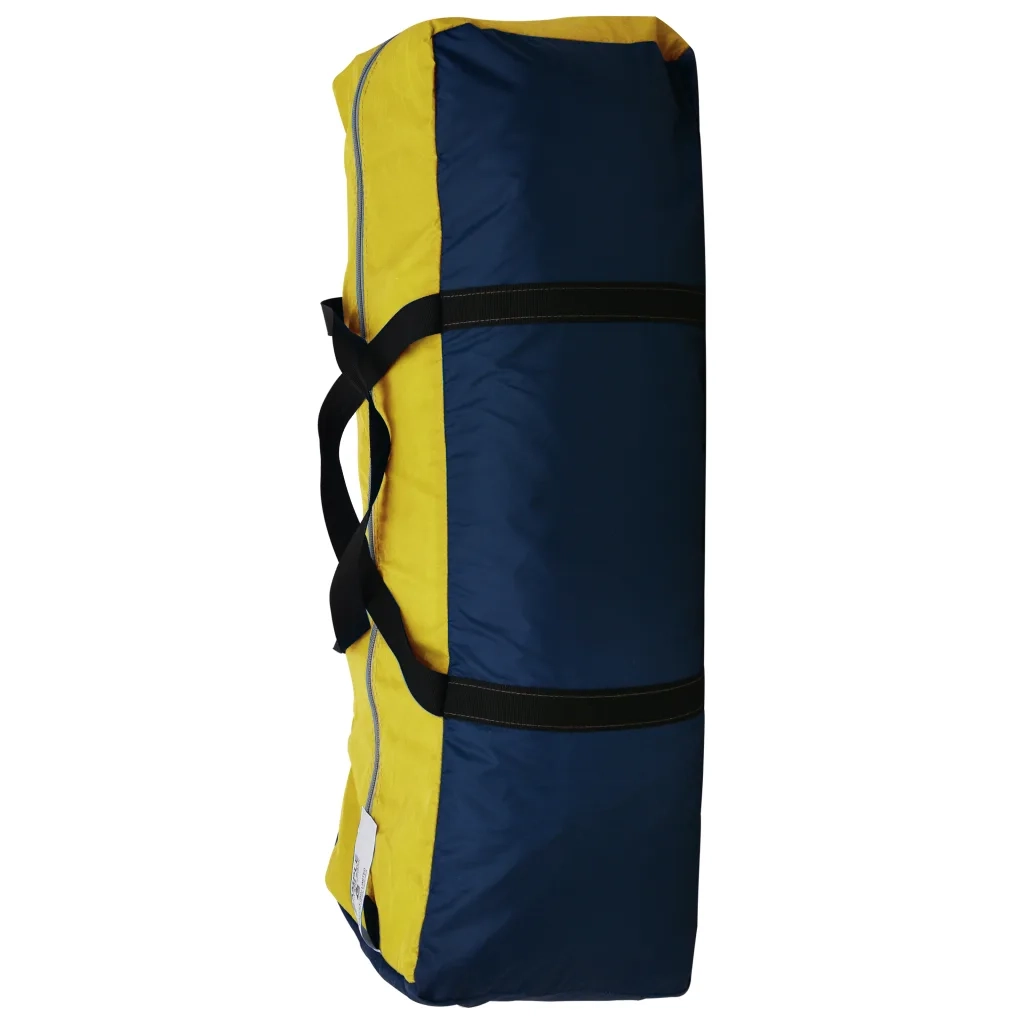 Tenda da Campeggio in Poliestere per 9 Persone-Tenda per Famiglie Blu e Giallo