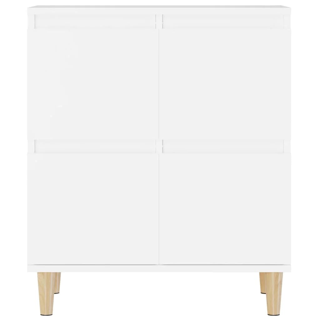 Buffet credenza cassettiera mobiletto mobile contenitore organizer per cucina soggiorno salotto 60 x 35 x 70 cm legno ingegnerizzato bianco 02_0030354