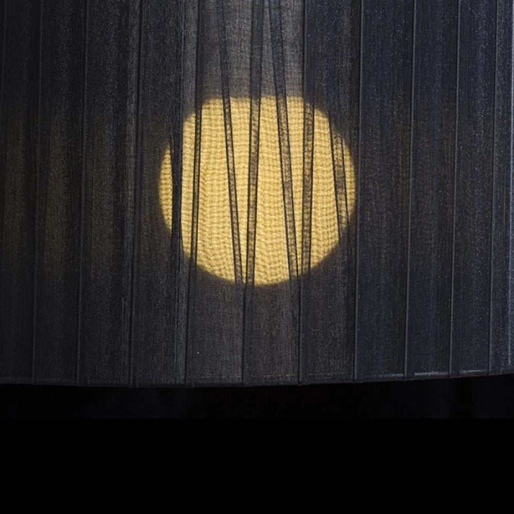 Lampadario GLAMOUR 35/20 a sospensione nero 230V E27 28W