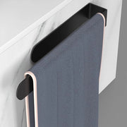 Asciugamani da bagno in acciaio inox senza forare - 30cm per bagno e cucina