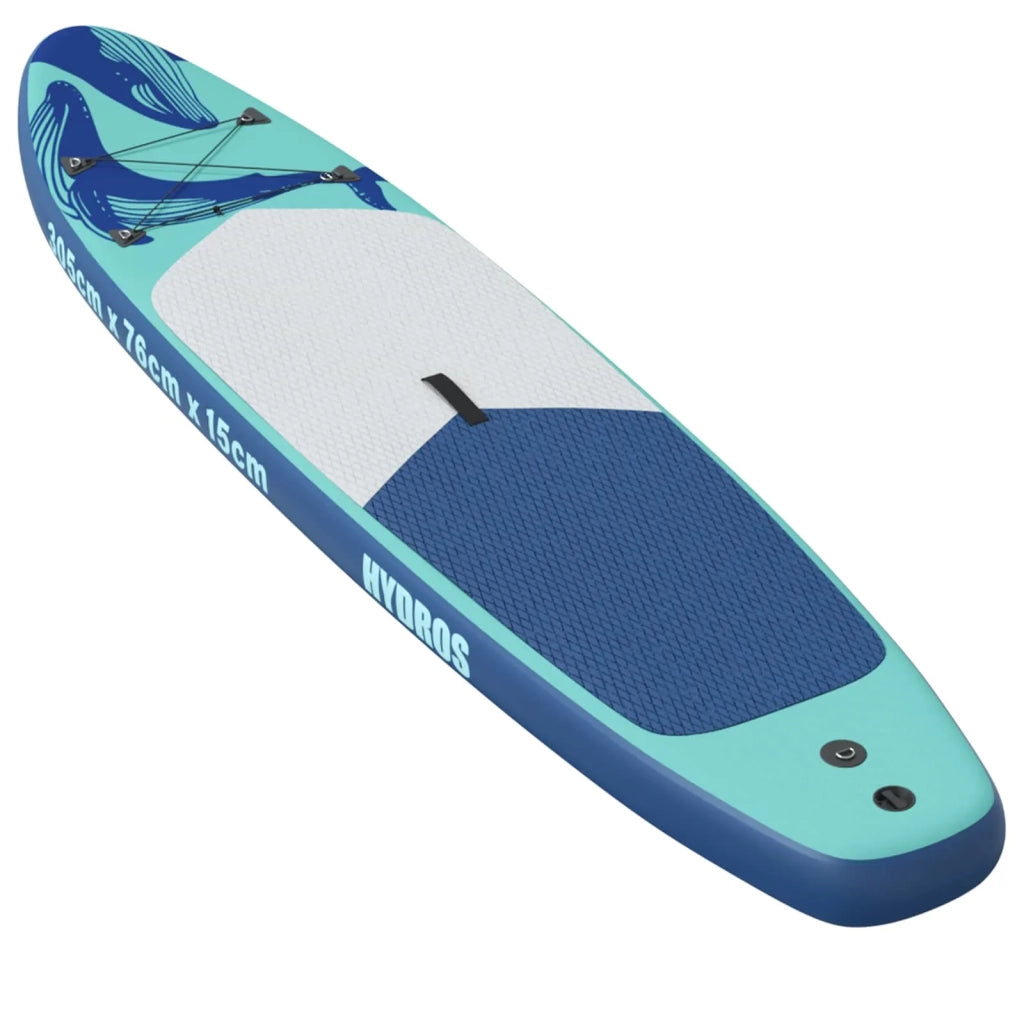 Tavola da Paddle Gonfiabile HYDROS 305 x 76 x 15 cm Turchese 42039112