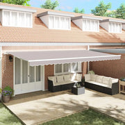 Tettuccio Elettrico Retrattile Grigio chiaro 600 × 350 cm 3331767