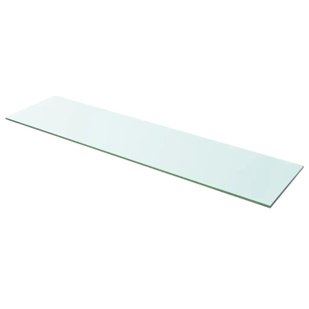 Mensole in Vetro Trasparente 2 pz 100x25 cm cod mxl 32927