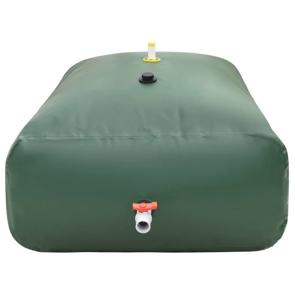 Serbatoio Acqua con Rubinetto Pieghevole 2100 L in PVC 156332