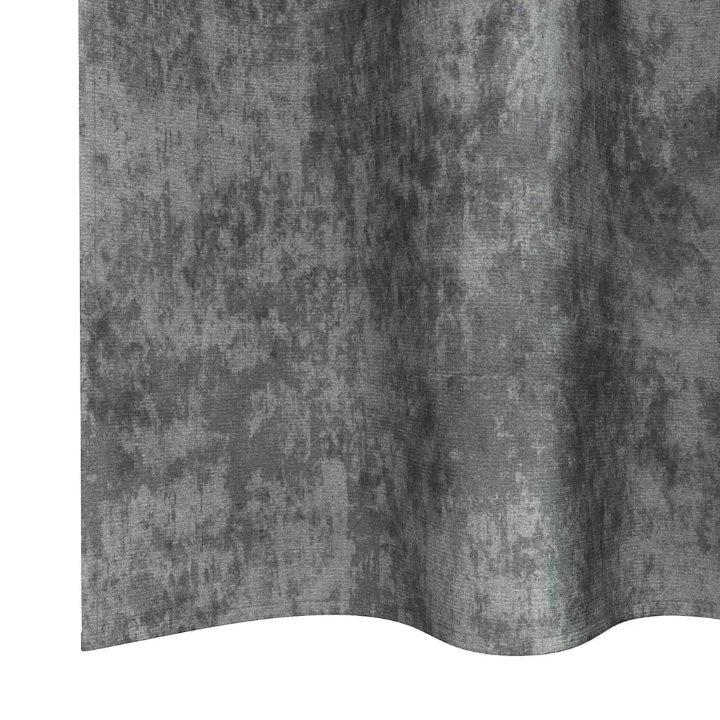 Tende in Velluto 2 pz Grigio 225 x 140 cm Velluto 4107655