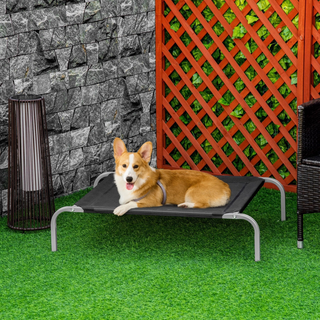 Letto per Animali Domestici ¨C Minimal ¨C Nero 90x65x20 cm