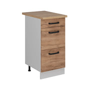 Vicco Mobiletto base per cucina Quercia dorata 40 cm PL Rovere