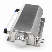 Serbatoio di liquido refrigerante 1L - Alluminio - Reservatorio di overflow - Tappo di chiusura - Indicatore del livello del liquido - Installazione facile - Alta durata - Reservatorio di overflow