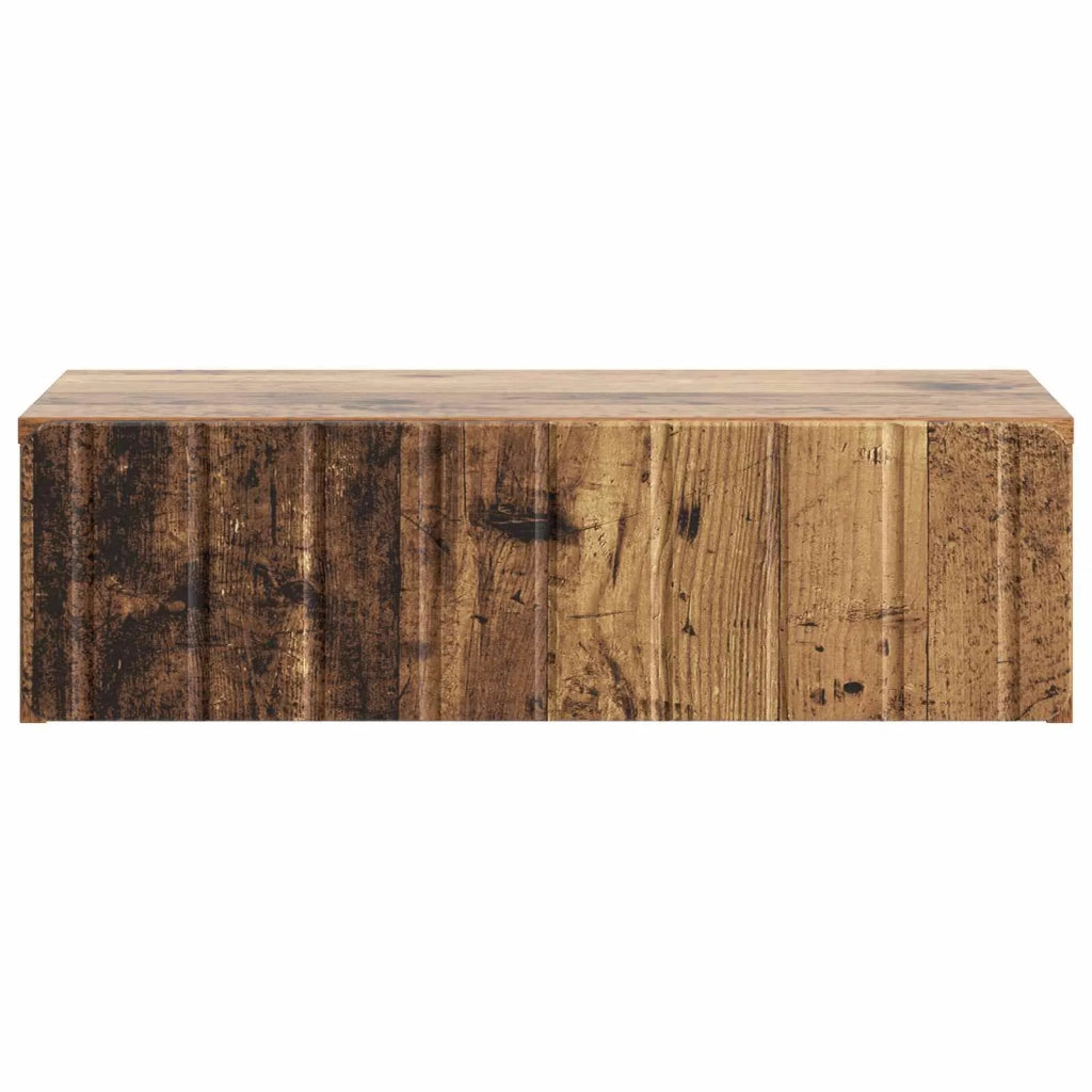 Tavolino da Parete Laterale Legno antico 59 x 34,5 x 17 cm 898323
