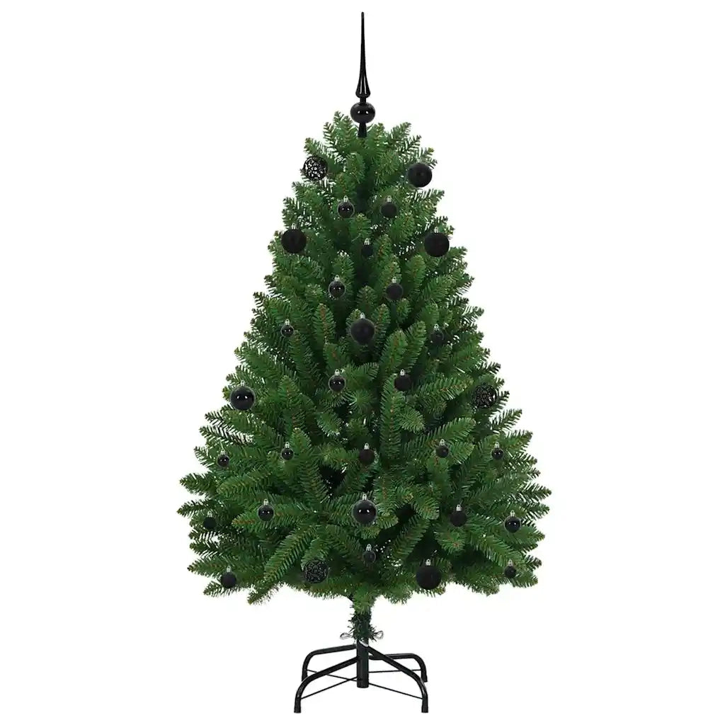 Albero di Natale | Decorazioni natalizie artificiale Verde 150 cm PVC e Metallo