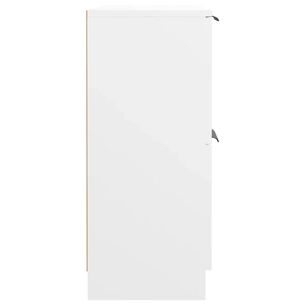 Buffet credenza cassettiera armadio mobile contenitore organizer per cucina soggiorno salotto 60 x 30 x 70 cm legno ingegnerizzato bianco 02_0030329