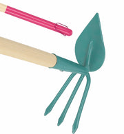 Zappa da giardino KADAX per scavare con forca 8,5 cm, da donna, 134 cm
