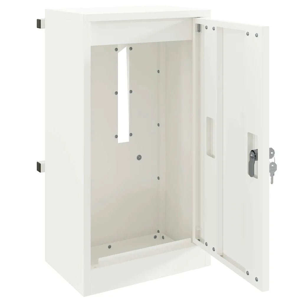 cassetta postalepastkastei Bianco 30 x 20 x 55 cm Acciaio CFW3532835