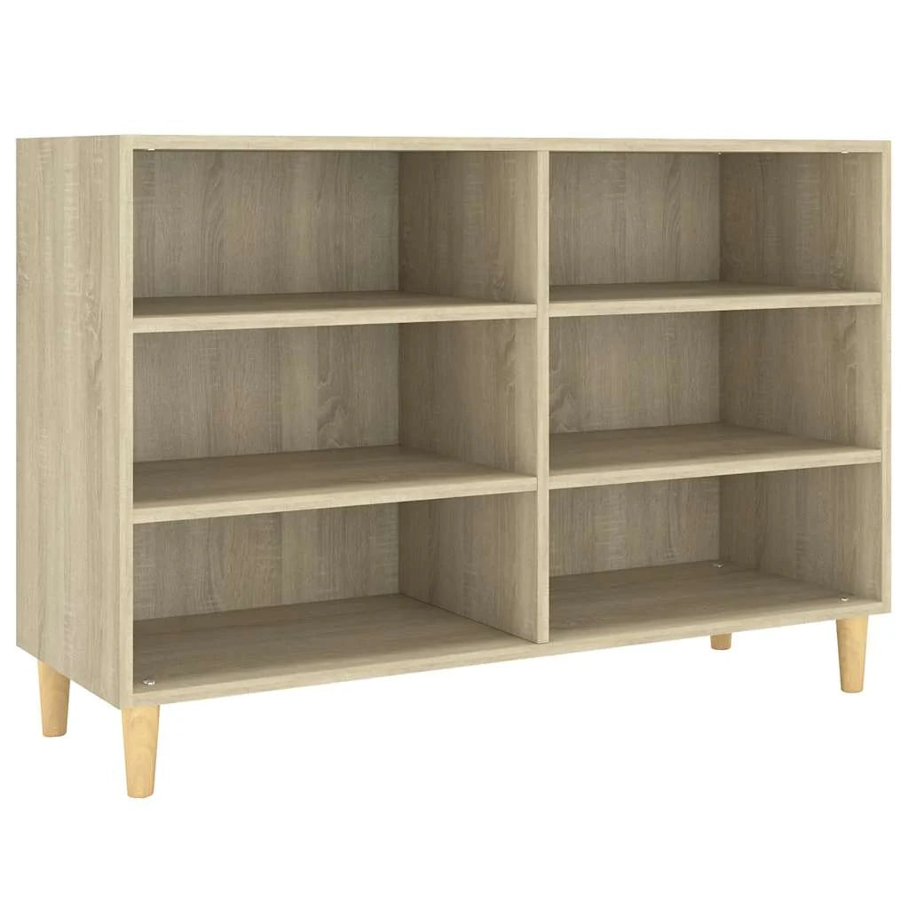 Buffet credenza cassettiera armadio mobile contenitore organizer cucina soggiorno rovere Sonoma 103,5 x 35 x 70 cm legno ingegnerizzato marrone 02_0031483