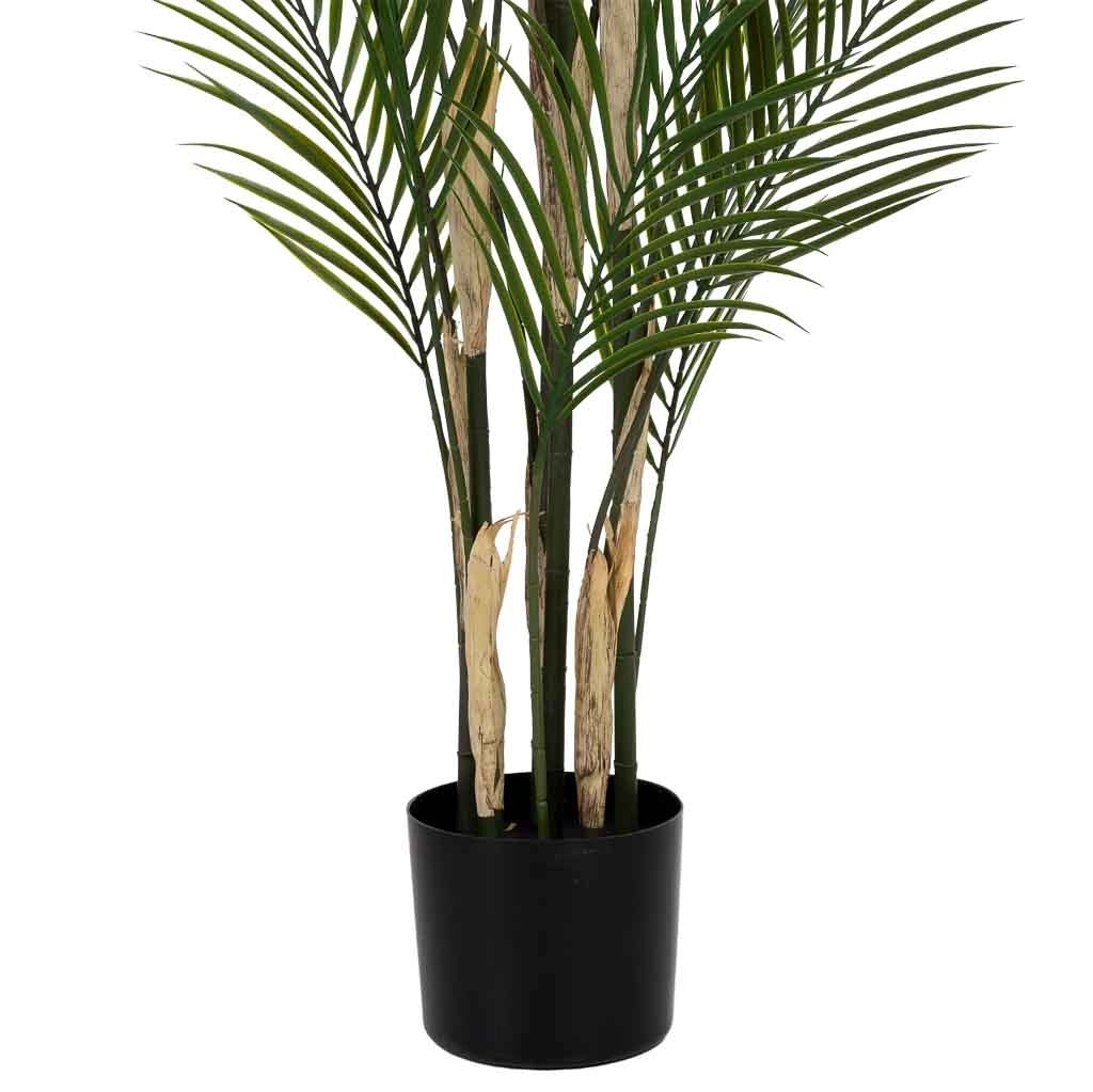 Albero artificiale decorativo kwai con 23 foglie verde 92x92x150