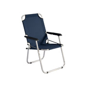 Set di 6 Sedie Relax pieghevoli MOIA in alluminio blu