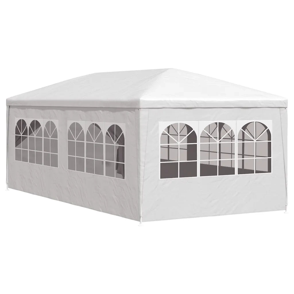 Tenda per Feste-Tenda Gazebo 3x6 m Bianca