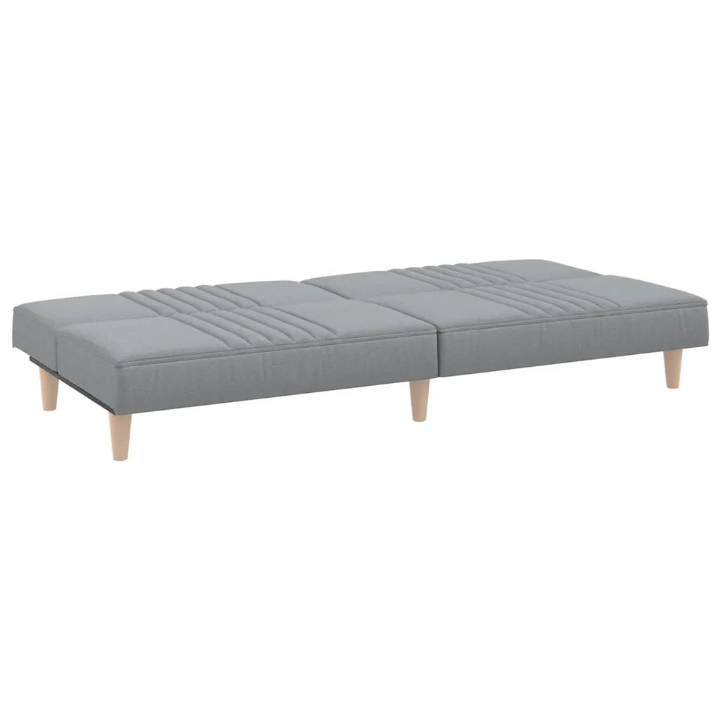 Divano letto-Sofa Letto-Daybed Grigio Chiaro in Tessuto 634030