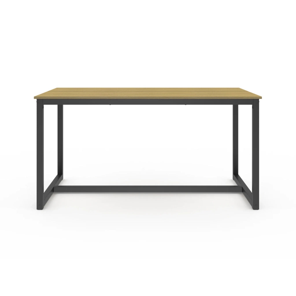 IDMarket - DETROIT Tavolo da pranzo rettangolare di design industriale per 8 persone 150 cm