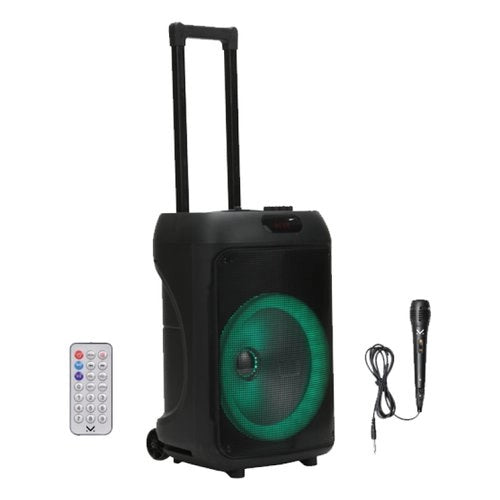 Set karaoke majestic 116110 bk fire t10 tws black