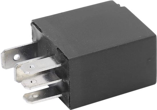 Relè Automobilistico - Hulprelè di Ricambio - Nero - Prestazioni affidabili - Adatto per Ranchero - Modello 9010-150350