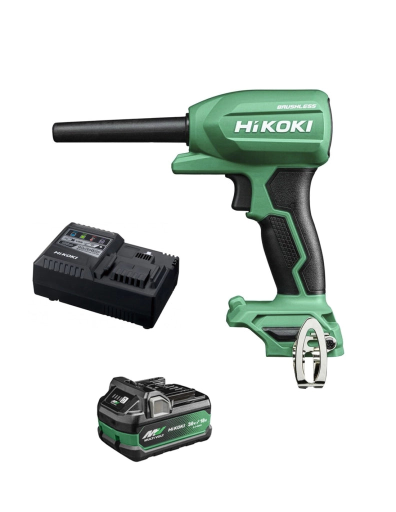 Soffiatore - Gonfiatore HIKOKI RA18DAA1X (1 x 2,5/5,0Ah + UC18YSL3)