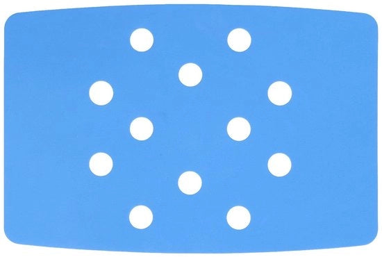 Sedile per doccia con cuscino antiscivolo - Autoadesivo - Sedia confortevole - Protezione ginocchia - Disegno forato - Schiuma respirante - Matrimonio ginocchia