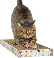 Pavimento per gatti 46,5 x 17,5 x 3,4 cm pavimento in cartone ondulato per gatti cura delle unghie dei gatti