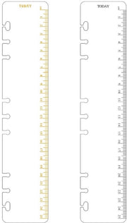 Linea guida perimetrale con fori - Legatura D - Divisore - Plastica - Impermeabile - Materiale resistente - Legacciaio