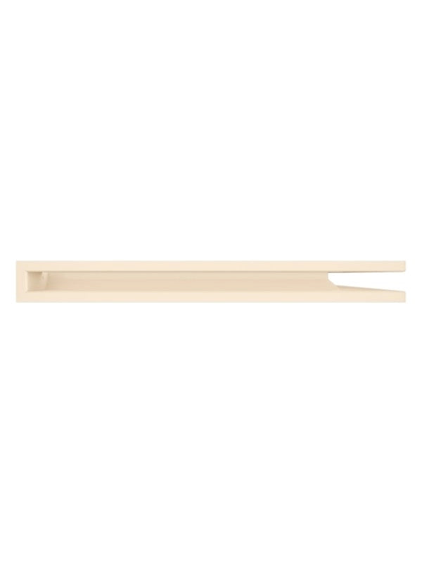 Griglia di ventilazione Angolare per camino 60x800x600 - Loft Angle destra crema