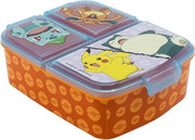 Borsa di picnic per bambini con 3 contenitori - Pokémon